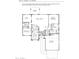 Floor plan showcasing the layout of the home, including bedrooms, living spaces, and garage at 15864 W Clearwater Way, Surprise, AZ 85374