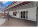 Spacious covered patio leading to the house at 2230 W Peralta Ave, Mesa, AZ 85202
