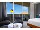 Balcony view showing patio furniture and a mountain landscape at 6850 E Main St # 4404, Scottsdale, AZ 85251