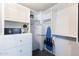 Walk-in closet with custom shelving and a secure safe at 6850 E Main St # 4404, Scottsdale, AZ 85251