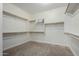 Spacious closet with built-in shelving and carpet flooring at 9768 W Prospector Dr, Queen Creek, AZ 85144