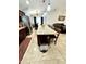 Open kitchen with stainless appliances, a large center island, and granite countertops at 12008 W Acapulco Dr, El Mirage, AZ 85335