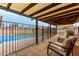 Relaxing patio area with comfortable seating overlooking the refreshing swimming pool at 1226 E Fairmont Dr, Tempe, AZ 85282