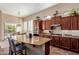 A spacious kitchen with granite countertops, stainless steel appliances, and plenty of cabinet space at 1633 N Woodruff --, Mesa, AZ 85207