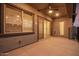 Covered patio with neutral floors, ceiling fan and view of the backyard at 21255 W Ashland Ave, Buckeye, AZ 85396