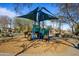 Community playground with slides and climbing area, surrounded by mature trees in a Gathering-friendly neighborhood at 2315 E Pecan Rd, Phoenix, AZ 85040