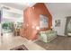 Bright living room with tile flooring and access to kitchen at 2407 W Paradise Ln, Phoenix, AZ 85023