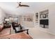Spacious living room featuring an open layout and built-in shelving at 2951 W Plum Hollow Dr, Anthem, AZ 85086