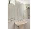 Bathroom boasts a vanity with a unique vintage sink and decorative mirror at 4129 E Nighthawk Way, Phoenix, AZ 85048