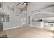 Open concept home with wood floors, soaring ceilings, and clerestory windows at 4129 E Nighthawk Way, Phoenix, AZ 85048