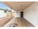 Covered carport providing ample space for parking and storage with backyard access at 5525 N 21St Ave, Phoenix, AZ 85015