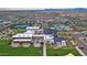 Aerial view of the neighborhood community center with pool, clubhouse, and recreational facilities amid residential area at 5650 S Feliz --, Mesa, AZ 85212