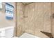 Updated bathroom with tiled shower and built in seat at 7920 E Via Camello -- # 48, Scottsdale, AZ 85258