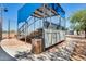 The dugout is a shaded welcome addition to this Sun City softball park, providing protection for athletes at 10909 W Santa Fe Dr, Sun City, AZ 85351