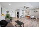 Inviting living room showcases hardwood floors, neutral tones, and stylish furniture at 14633 N Boswell Blvd, Sun City, AZ 85351