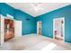 Bright bedroom with ensuite bathroom and walk-in closet at 15911 W Carmen Dr, Surprise, AZ 85374