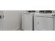 This laundry room features a white washer and dryer at 2235 W Park St, Phoenix, AZ 85041