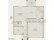 Detailed first-floor floor plan showing the layout of the kitchen, gathering room, den, and garage at 25248 W Chanute Pass, Buckeye, AZ 85326