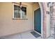 Charming front porch with a stylish door and a clear view through the window, perfect welcome home at 2727 S Equestrian Dr # 103, Gilbert, AZ 85295