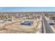 Expansive aerial view of a new home with generous surrounding land in a developing residential area at 30634 W Latham St, Buckeye, AZ 85326