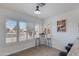 Bright, open kitchen eating nook featuring large windows, and seating for a casual dining experience at 4044 E Cascalote Dr, Cave Creek, AZ 85331