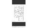 Detailed floor plan showcasing the layout of a home with kitchen, living, and bedroom spaces at 10549 E Cedar Waxwing Dr, Sun Lakes, AZ 85248