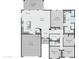 Detailed floor plan showcasing the layout of the home, including the great room, bedrooms, and kitchen at 11206 E Crescent Ave, Mesa, AZ 85208