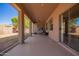 Spacious covered patio perfect for outdoor gatherings, showcasing a seamless transition between indoor and outdoor living spaces at 18750 E Ryan Rd, Queen Creek, AZ 85142