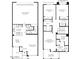 Detailed floor plan of the home's two stories, including dimensions and room layouts at 2121 W Sonoran Desert Dr # 41, Phoenix, AZ 85085