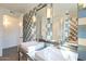 Stylish bathroom features a double sink vanity and a large mirror at 3027 N 21St Pl, Phoenix, AZ 85016