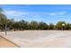 Outdoor basketball court with natural desert surrounding and picnic tables at 4439 E Coyote Wash Dr, Cave Creek, AZ 85331