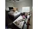 Bedroom with a window, ceiling fan and neutral-toned walls at 501 S 98Th St, Mesa, AZ 85208