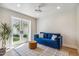 Cozy bedroom with natural light and a ceiling fan at 5201 N 33Rd St, Phoenix, AZ 85018