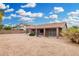 Expansive backyard with covered patio ideal for outdoor gatherings at 7214 W Crest Ln, Glendale, AZ 85310