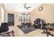 A complete home gym with weights and a workout area at 7214 W Crest Ln, Glendale, AZ 85310