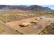 New home construction in a desert community, aerial view at 9230 E Cloudview Ave, Gold Canyon, AZ 85118