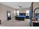 Main bedroom with neutral color palette, ceiling fan, and lots of natural light at 13121 S 178Th Ave, Goodyear, AZ 85338