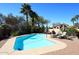 Enjoy the Arizona sunshine by the pool, surrounded by lush landscaping and plenty of space to relax at 14460 N 100Th Way, Scottsdale, AZ 85260