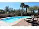 Escape the heat and relax by the pool in this beautifully landscaped backyard oasis at 14460 N 100Th Way, Scottsdale, AZ 85260