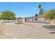 Spacious backyard featuring a stone landscape, brick patio, and minimalist landscaping at 15032 N 24Th N Pl, Phoenix, AZ 85032