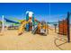 Vibrant playground featuring slides, climbing structures, and shade coverings, perfect for Gathering fun and active play at 4330 S Neutron --, Mesa, AZ 85212