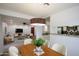 Open-concept dining area, seamlessly connected to the living room and kitchen at 5223 N 24Th St # 108, Phoenix, AZ 85016