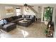 Spacious living room with a large sectional sofa, and neutral decor at 7500 E Deer Valley Rd # 59, Scottsdale, AZ 85255