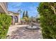 Picturesque courtyard boasts a tranquil fountain, beautiful landscaping, and ample space for outdoor gatherings at 7504 N Via De La Siesta --, Scottsdale, AZ 85258