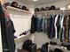 Spacious closet with ample storage shelves and clothing racks at 7887 N 16Th St # 227, Phoenix, AZ 85020