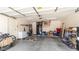 Spacious garage with ample storage space for vehicles, tools, and equipment at 8134 W Beck Ln, Peoria, AZ 85382