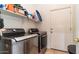 Laundry room featuring modern washer and dryer at 8134 W Beck Ln, Peoria, AZ 85382