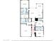 Detailed floor plan showcasing the layout, dimensions, and spatial relationships of rooms within the home at 15921 E Ridgestone Dr, Fountain Hills, AZ 85268