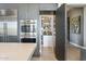 Butler's pantry accessible from the kitchen with open shelving for ample storage at 15921 E Ridgestone Dr, Fountain Hills, AZ 85268
