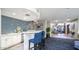 The community bar area features a sink, storage and seating at 1701 E Colter St # 226, Phoenix, AZ 85016